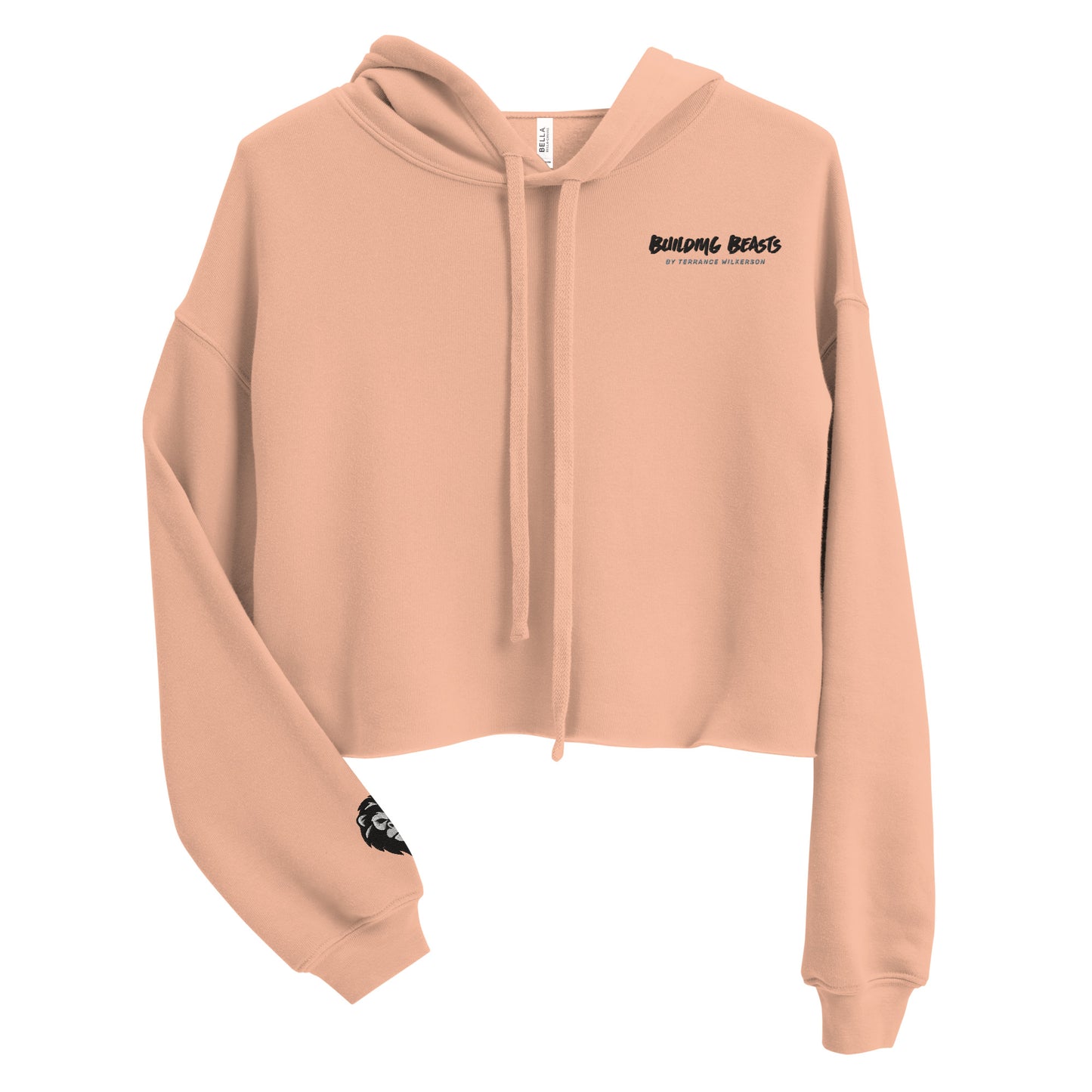 Crop Hoodie (Embroidered)